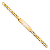 Esclava Pulsera Para Bebe Niños Oro 10k 14cm 5mm Italiano Color Dorado Diámetro 4 Cm Largo 12 Cm