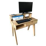 Mini Escritorio Triplay Ruso Home Office Desarmable Desk
