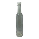 Botella Vidrio 500 Ml Tequilera, Salsa (2 Cajas C/12 C/u)