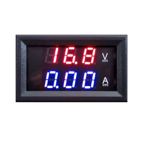 Voltimetro Y Amperimetro 0-100v 10a Medicion Display Digital