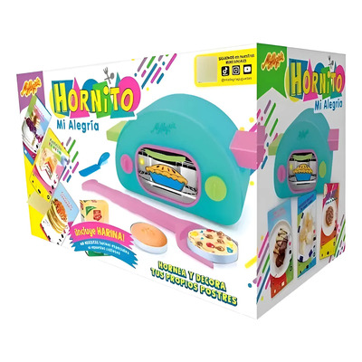 Set Mini Hornito Mis Pastelitos Hornea Y Decora Mi Alegria | Envío gratis