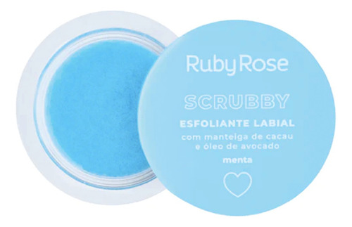 Exfoliante Labial Scrubby Ruby Rose Menta Original