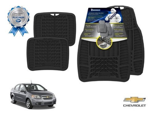 Tapetes 4pz Uso Rudo Chevrolet Aveo 2014 Michelin