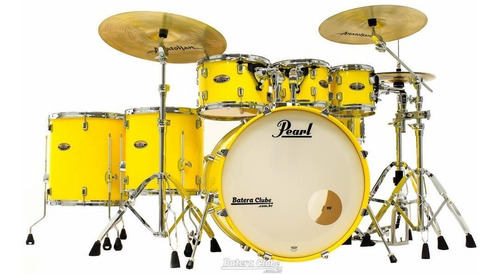 Bateria Pearl Decade Maple High Gloss Solid Yellow 22¨,8¨,10