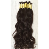 Cabelo Humano 100% Natural/mega Hair De 60cm 50 Gramas Cor Castanho