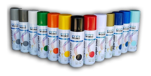 Pintura Acrilica En Aerosol Tek Bond Súper Color 200ml