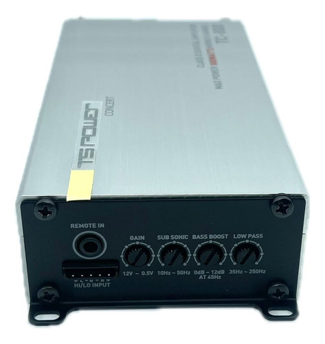 Ultra Mini Amplificador Para Bajos 250w. Rms Ts Power Tc-800