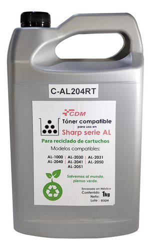 1kg Toner Compatible Sharp Al 1000 2031 2041 2051 2061 Xerox