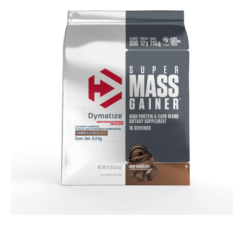 Dymatize Super Mass Gainer Chocolate 12 Lbs