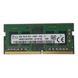 Memoria Ram Color Verde  4gb 1 Sk Hynix Hma851s6afr6n-uh