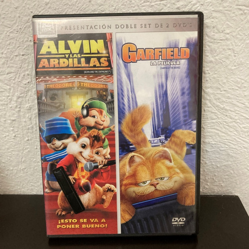 Garfield Y Alvin Y Las Ardillas Dvd