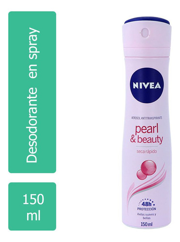 Antitranspirante En Aerosol Nivea Pearl & Beauty 48 H Lata C