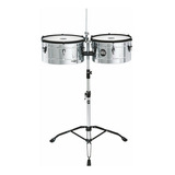 Meinl Mt-1415ch Timbales 14 Y 15 Pulgadas Con Soporte