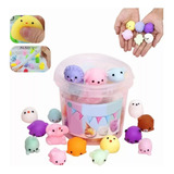 Escuichi Squishy Barato Kawaii Antiestres Mochi Juguete 24pc