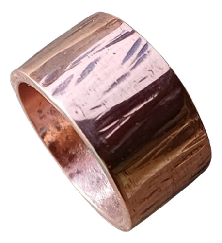 Cobre Anillo Puro Cobre 100% Hombre Grande Poder Proteccion