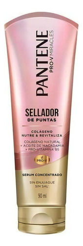 Sellador De Puntas Pantene Colágeno Nutre Revitaliza 90 Ml 