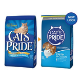Arena Gato Cats Pride Premium Fresh & Clean X 10 Lb (4.5kg X 5kg De Peso Neto