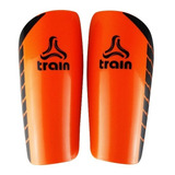 Canilleras De Futbol Train Modelo Performance Color Naranja