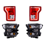 Set Calaveras + Faros Depo F-150 2015-2017