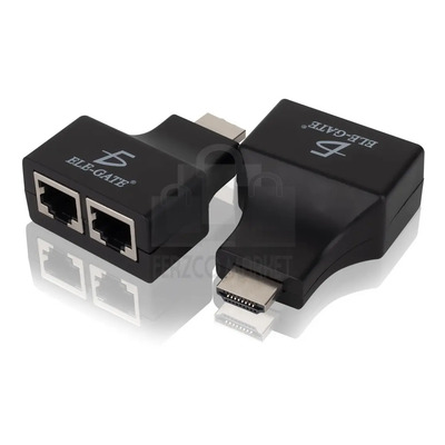 Adaptador Extensor HDMI por Cable RJ45 UTP hasta 30m Alta Definición Rendimiento Marca Ele-Gate | MercadoLibre