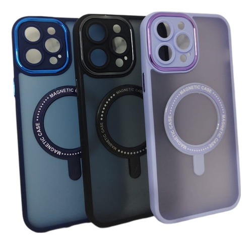 Funda Magnética Para iPhone 12 13 14promax Magsafe Colores