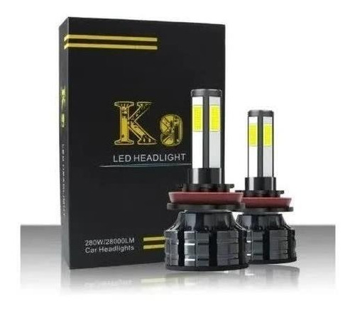 Turbo Led Modelo K9 H4 H7 H11 880 28000 Lm K9