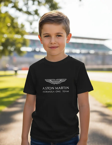 Playera Formula 1 Aston Martin Mod 1. Adulto Y Niño | Meses sin interés