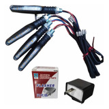 Direccionales Led Secuenciales X4 + Flasher