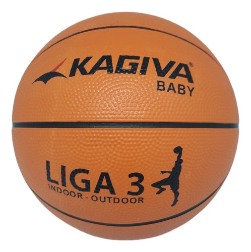 Bola De Basquete Kagiva Baby Cor Laranja