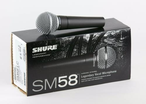 Microfono De Mano Shure Sm58 Lc Original Dinamico Envíos