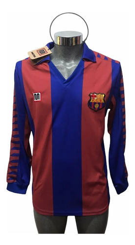 Jersey Retro Meyba Barcelona Fc Diego Maradona #10 1982-1983 | Envío gratis