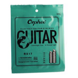 4 Pak Cuerdas Guitarra Electrica Orphee 10-46 T/ Ernie Ball