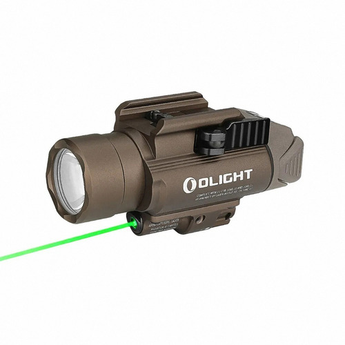 Combo Linterna Láser Verde Pistola Olight Baldr Pro Café Fde