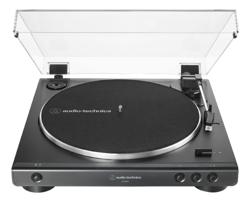 Tocadiscos Estéreo Automático At-lp60x-bk Con Transmisión De