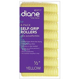 Diane Self Grip Rollers, Amarillo, 1/2 Inch, 8 Count
