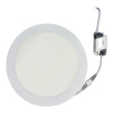 Lampara Redonda Led 18w Empotrar Plafon Luz Blanca - T2042 Color Blanco