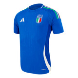 Jersey adidas Futbol Italia Local Fan 24 Hombre In0657 Azul
