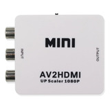 Mini Composite Hd Av Cvbs 3rca To Hdmi Adapter Converter Sup