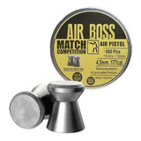 Balines 4.5mm Apolo Match Air Competition X 500 Pistola Aire