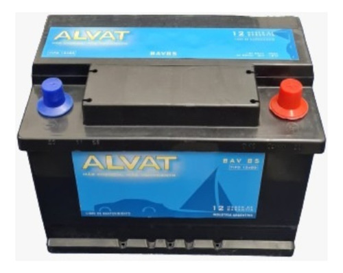 Batería Auto Alvat 12x85 Ub 840 Ag Entregando Usada 