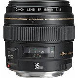 Canon Ef 85 Mm F / 1,8 Usm Lente Teleobjetivo Medio Para Can