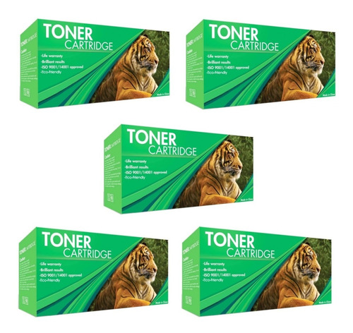 5 Pack Tóner Compatible Samsung 111s Mlt-d111s Xpress M2022