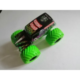 Spin Master Monster Jam 1/64 Scale Grave Digger Nitro Neon 