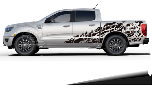 Calco Ford Ranger Skull Decoracion