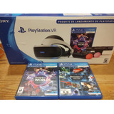 Playstation 4 Vr + Juegos Y Adaptador Ps5