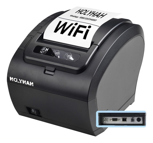 Impresora Térmica De Recibos De 80 Mm Con Puerto Lan Wifi Us