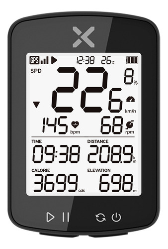 Biker Speedometer Bike Computer Gps Mtb Ant