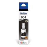 Cartucho Tinta Epson 664 Negro T664120-al Original 