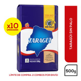 Yerba Mate Taragüi Sin Palo 4flex 1/2 Kg X 10 Unidades 