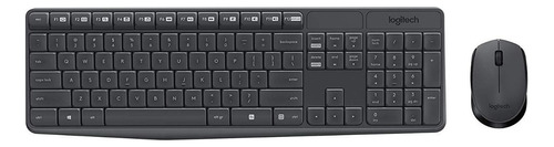 Kit Teclado Y Mouse Inalambrico Logitech Mk235 Wireless